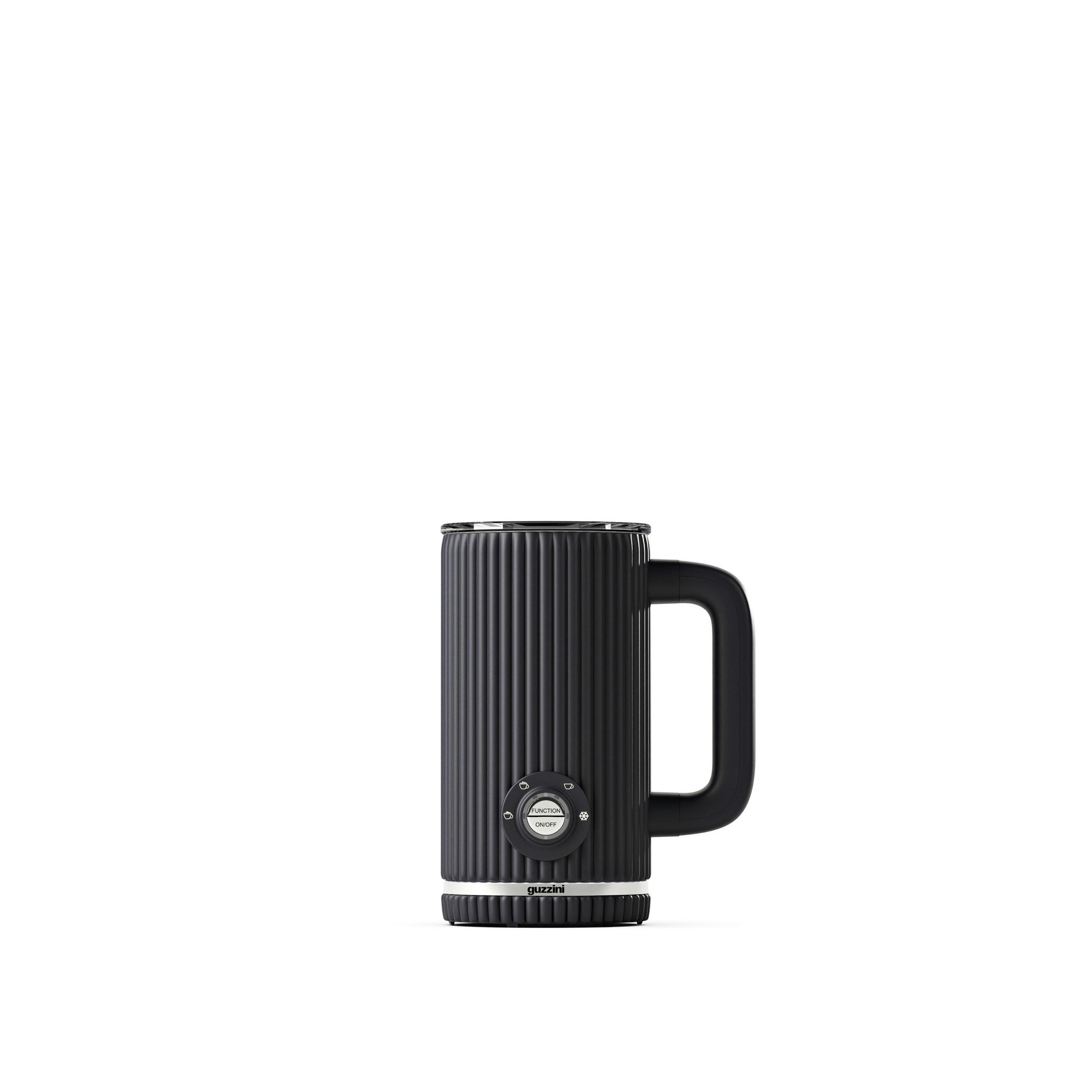 Guzzini Milchschäumer Sous Chef Anthrazit