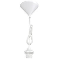 UPPHÄNGNINGSANORDNING  i vit  - vit, Basics, plast (150/11/11cm)
