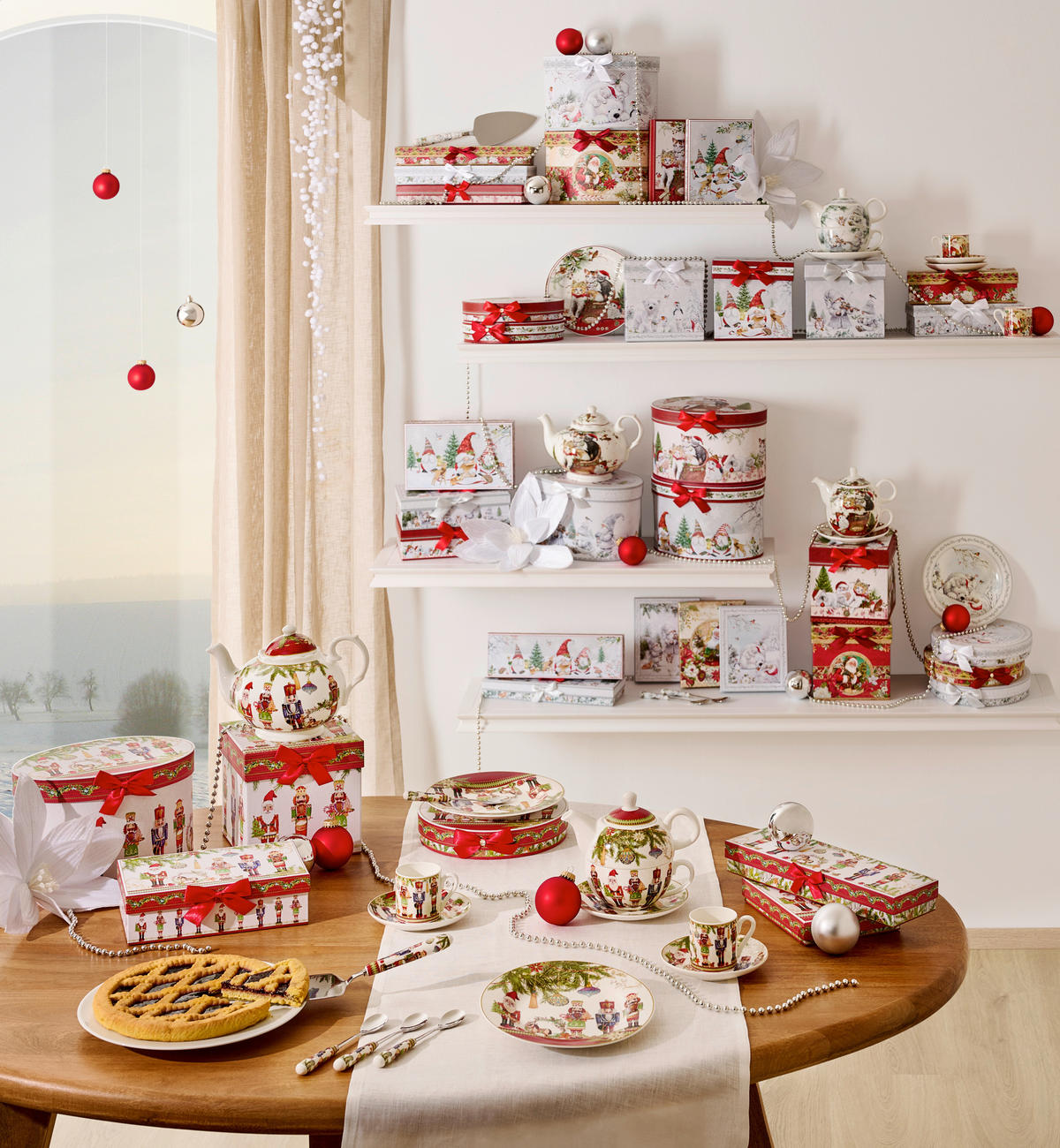 CEAINIC  - multicolor, Lifestyle, ceramică (22,8/14cm) - X-Mas
