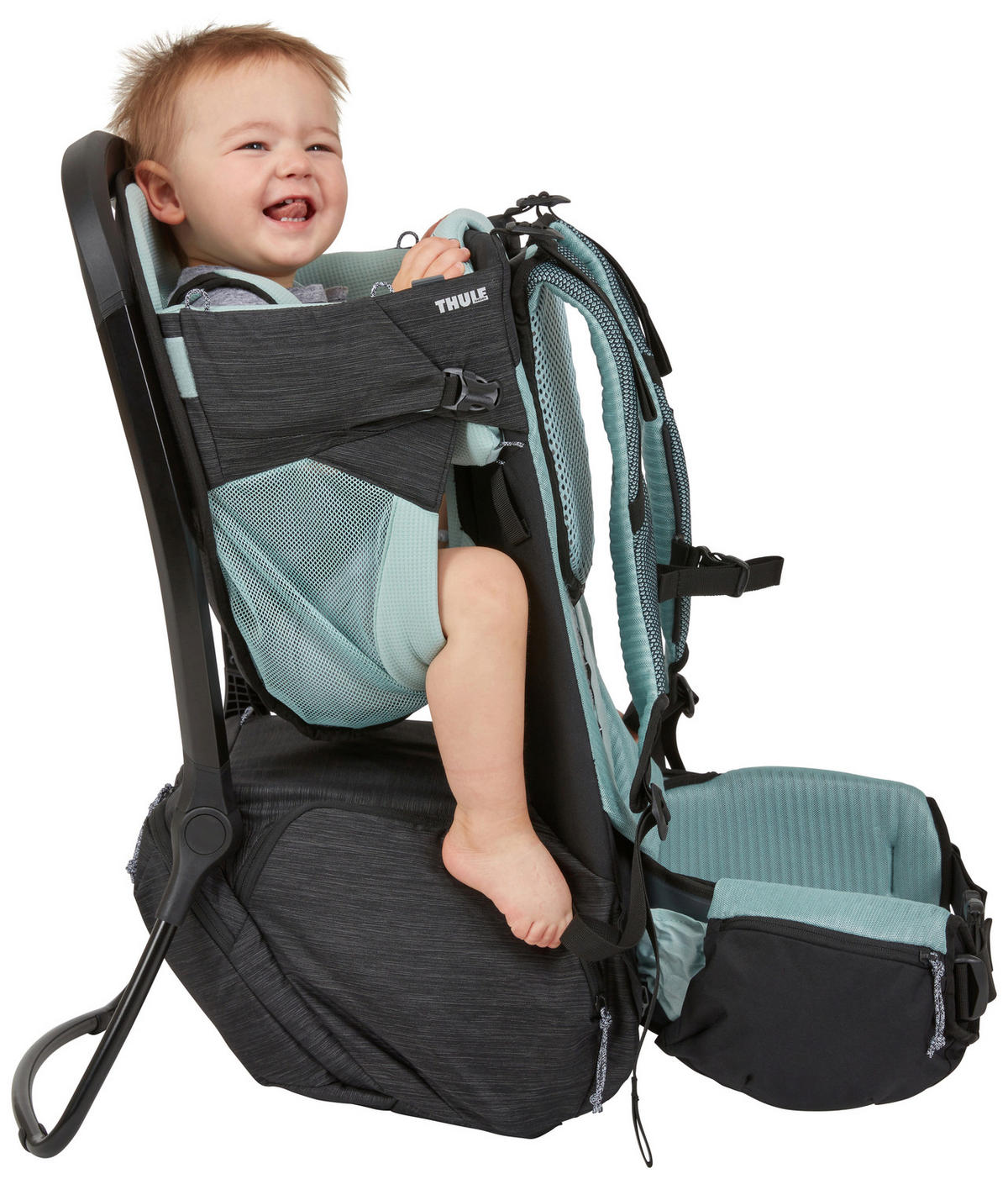 RÜCKENTRAGE SAPLING  - Pastellblau/Schwarz, Basics, Textil (35/31/73cm) - Thule