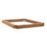 BETT Wildeiche massiv 160/200 cm - Chromfarben/Eichefarben, Design, Holz (160/200cm) - Hasena