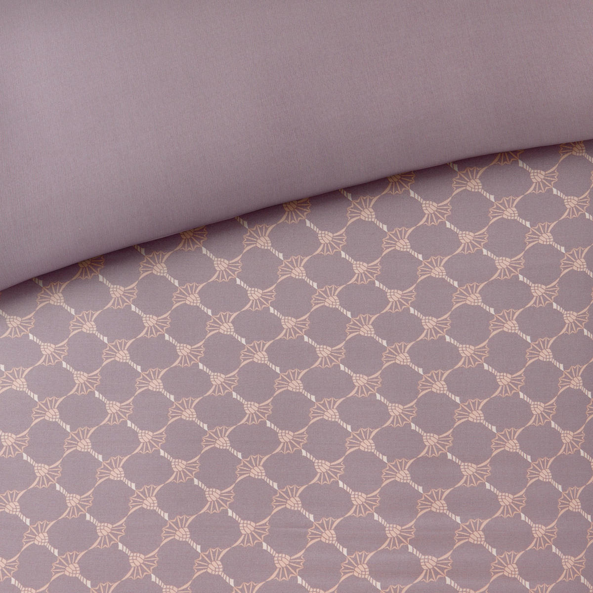 WENDEBETTWÄSCHE Makosatin 140/200 cm  - Altrosa, Design, Naturmaterialien/Textil (140/200cm) - Joop!