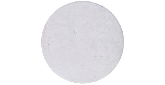 BEISTELLTISCH Marmor rund Weiß, Goldfarben  - Goldfarben/Weiß, Design, Stein/Metall (50/50/35cm) - Landscape