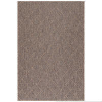 OUTDOORTEPPICH 120/170 cm Zagora Braun, Schwarz  - Schwarz/Braun, Basics, Textil (120/170cm) - Novel