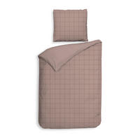BETTWÄSCHE 2-teilig Diamante Makosatin 135/200 cm  - Rosa, Basics, Textil (135/200cm)