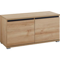 GARDEROBENBANK  in 96/52/40 cm  - Anthrazit/Buchefarben, Basics, Holzwerkstoff (96/52/40cm) - Carryhome