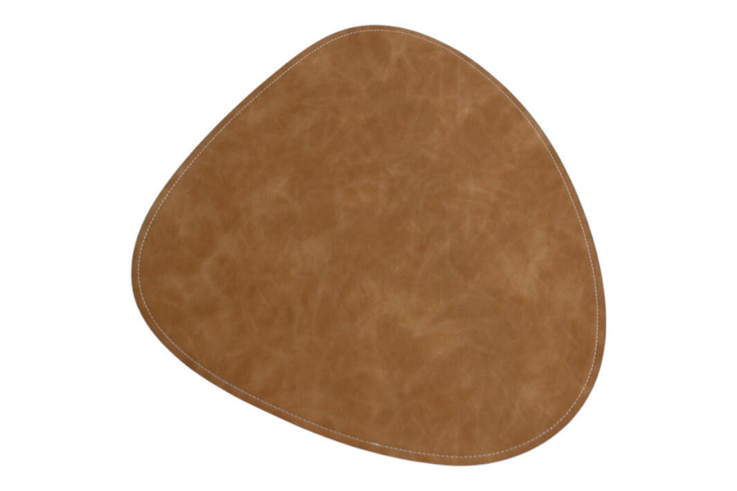 TISCHSET Dieter Knoll Kunststoff Hellbraun  - Hellbraun, Design, Kunststoff (46/0,03/44cm) - Dieter Knoll
