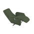RELAXSESSEL Echtleder - Chromfarben/Mintgrün, Design, Leder/Metall (80/109/88cm) - Beldomo Premium