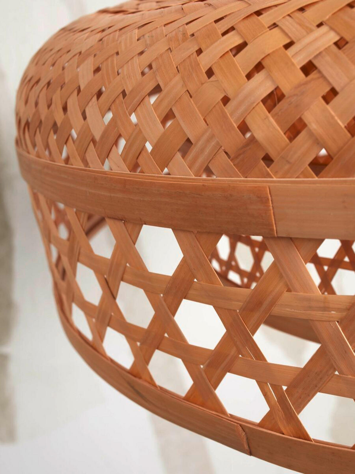HÄNGLAMPA GOOD&MOJO  60/18 cm  - naturfärgad, Trend, naturmaterial (60/18cm) - Good & Mojo