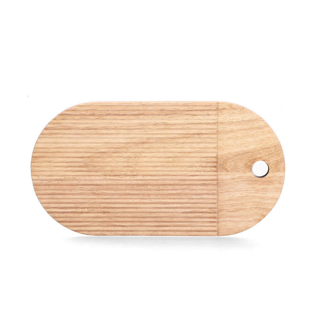 SCHNEIDEBRETT Holz  - Naturfarben, Basics, Holz (38/20/2cm) - Zeller Present