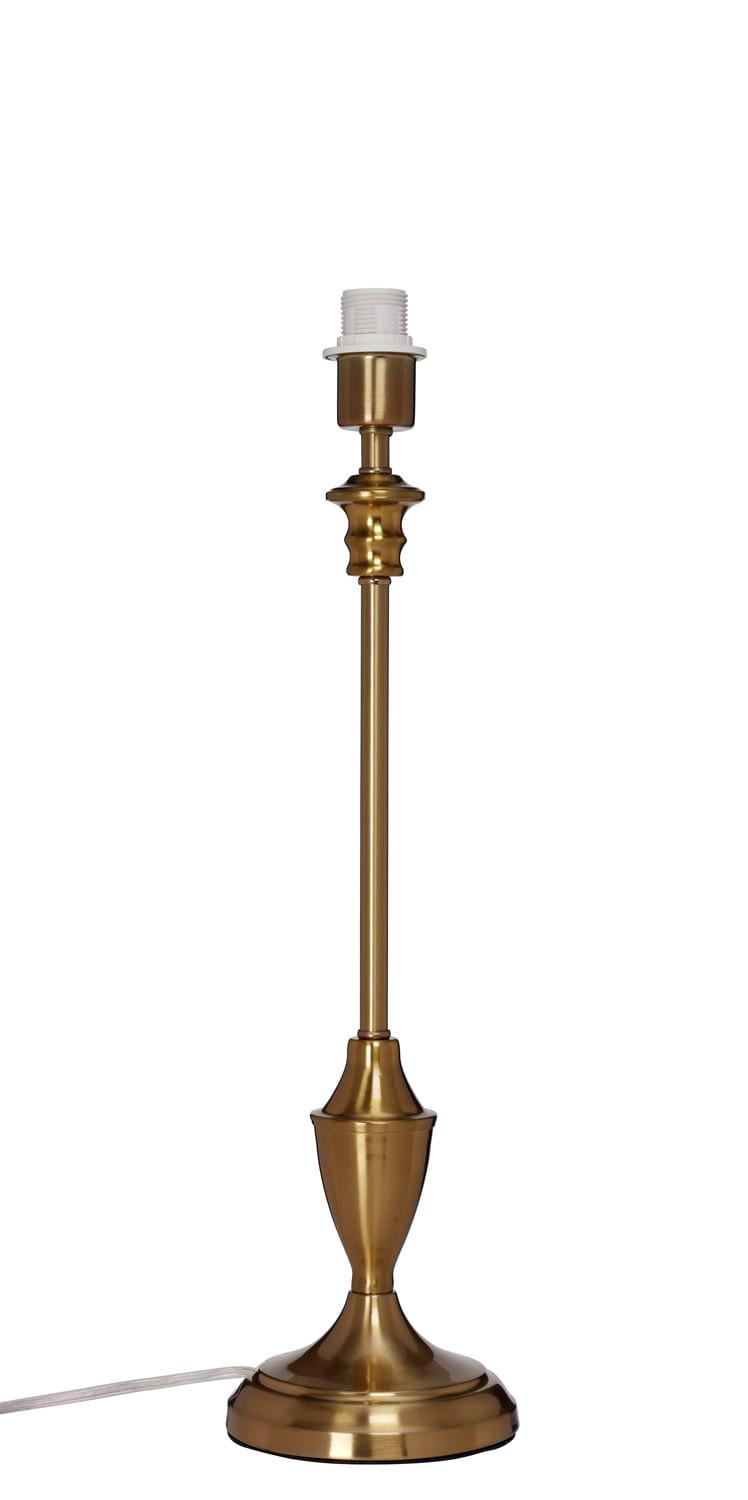LAMPFOT   - mässingsfärgad, Klassisk, metall (48cm) - Cottex