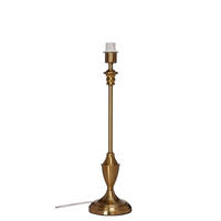 LAMPFOT   - mässingsfärgad, Klassisk, metall (48cm) - Cottex