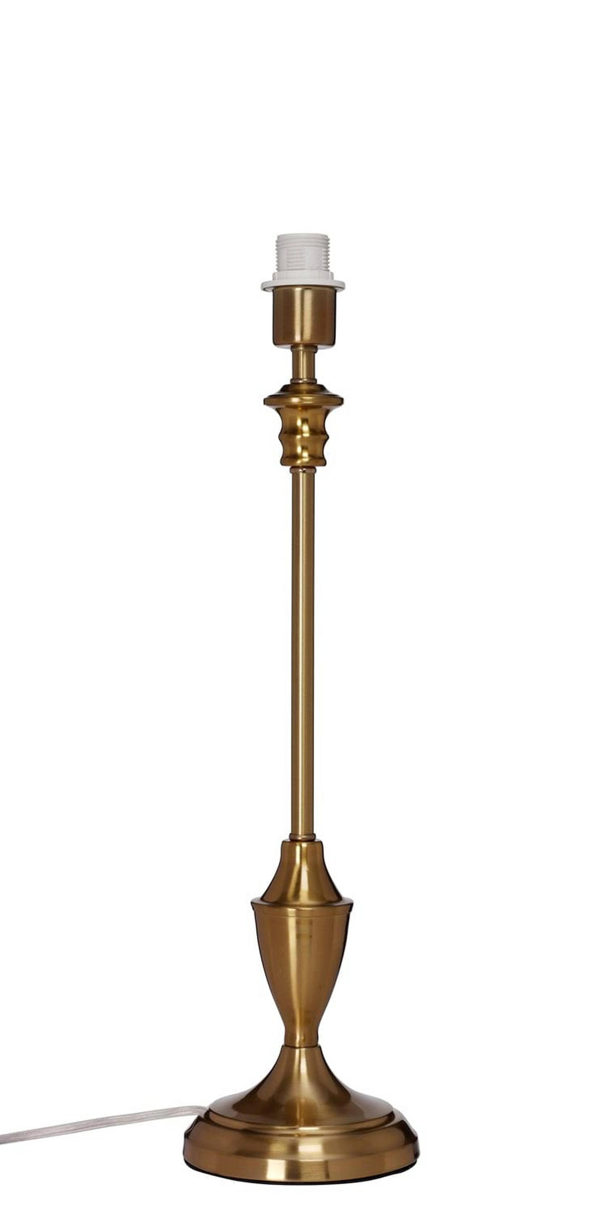 LAMPFOT   - mässingsfärgad, Klassisk, metall (48cm) - Cottex
