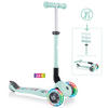 KINDERSCOOTER JUNIOR FOLDABLE FANTASY LIGHTS  - Hellgrün, LIFESTYLE, Kunststoff (56/28,6/68cm) - GLOBBER