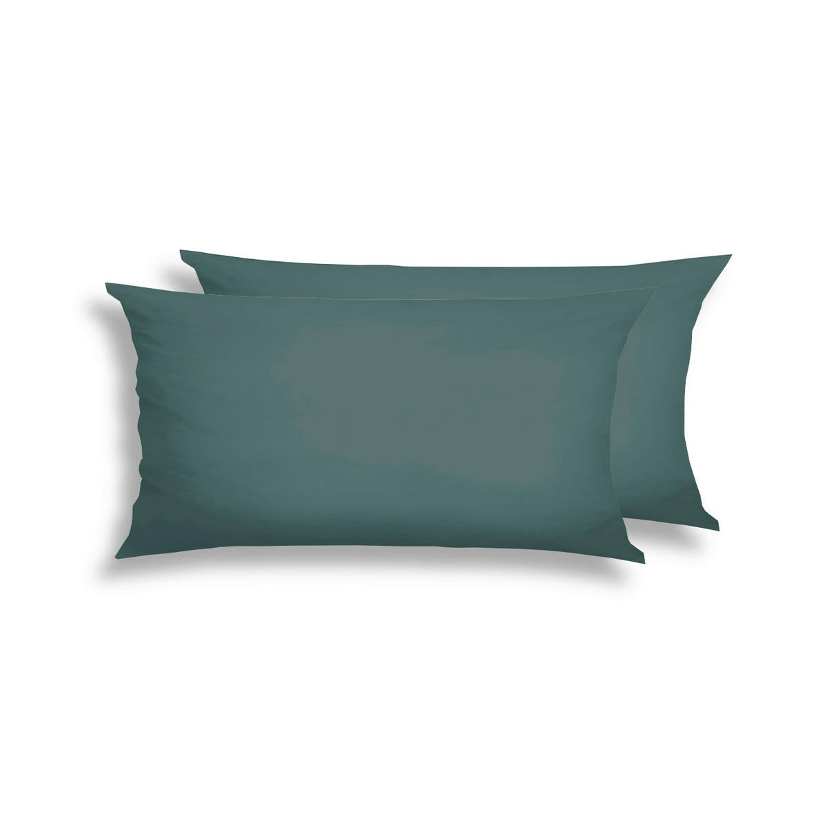 KOPFPOLSTERBEZUG 40/80 cm  - Smaragdgrün, Design, Textil (40/80cm) - Florella