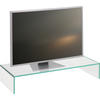 TV-AUFSATZ  Glas  Klar  - Klar, Design, Glas (80/14/35cm) - Xora