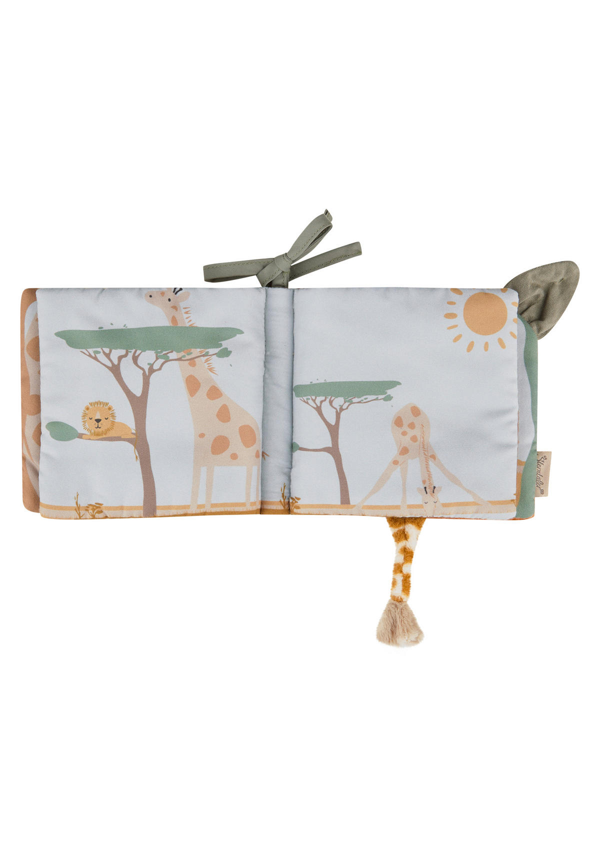 STOFFBUCH Safari  - Dunkelgelb, Basics, Textil (11,5/13/4cm) - Sterntaler