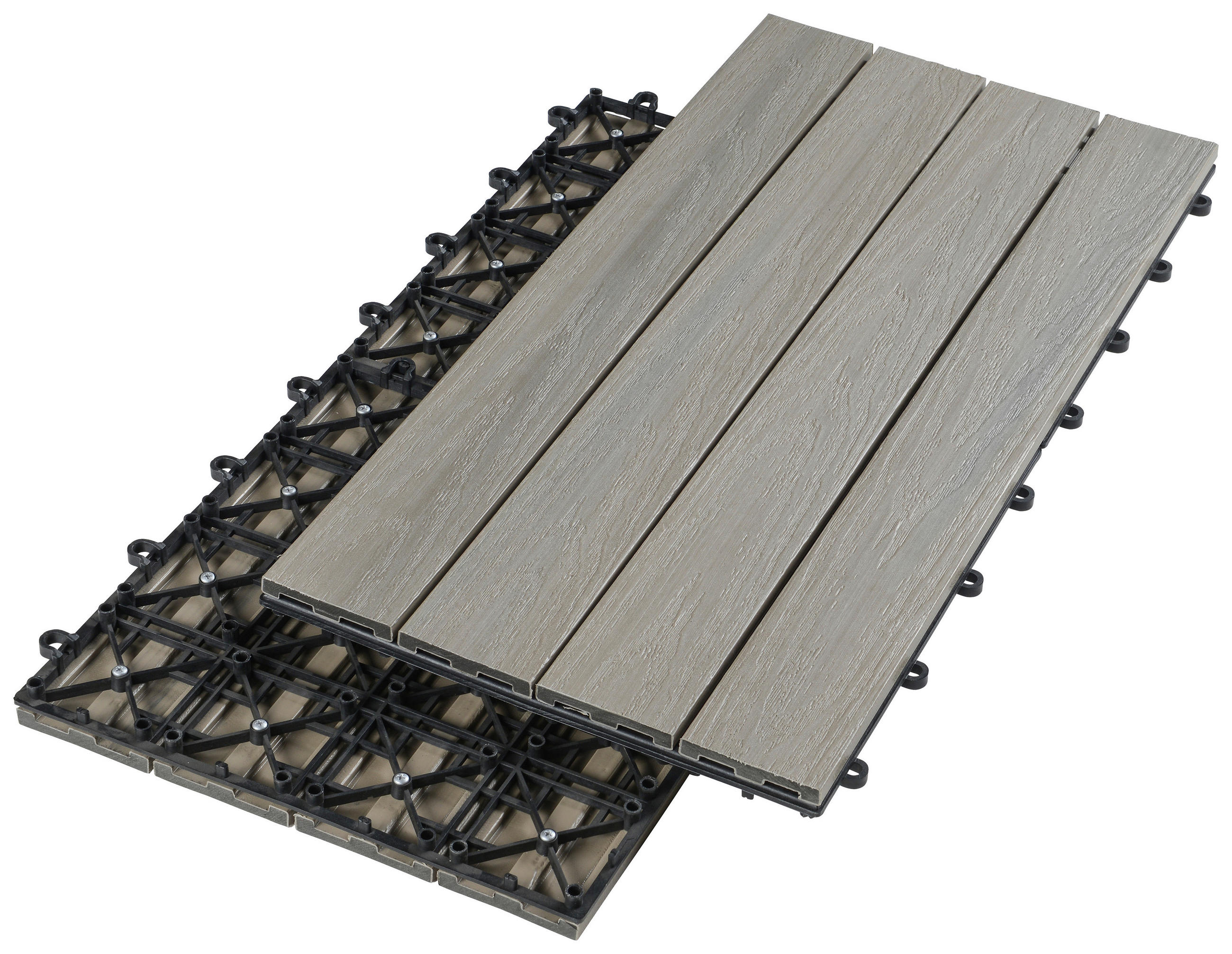 Terrassenfliese 6er Set  - Basics (60/30/2,4cm) - Ambia Garden
