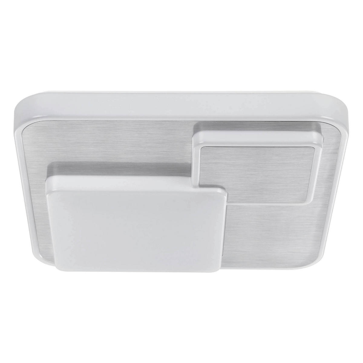 DECKENLEUCHTE 19,5 W    38,5/38,5/7,5 cm  - Weiß, Basics, Kunststoff/Metall (38,5/38,5/7,5cm) - Eglo