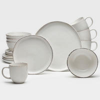 KOMBISERVICE Urban 16-teilig  - Beige, Basics, Keramik - Van Well