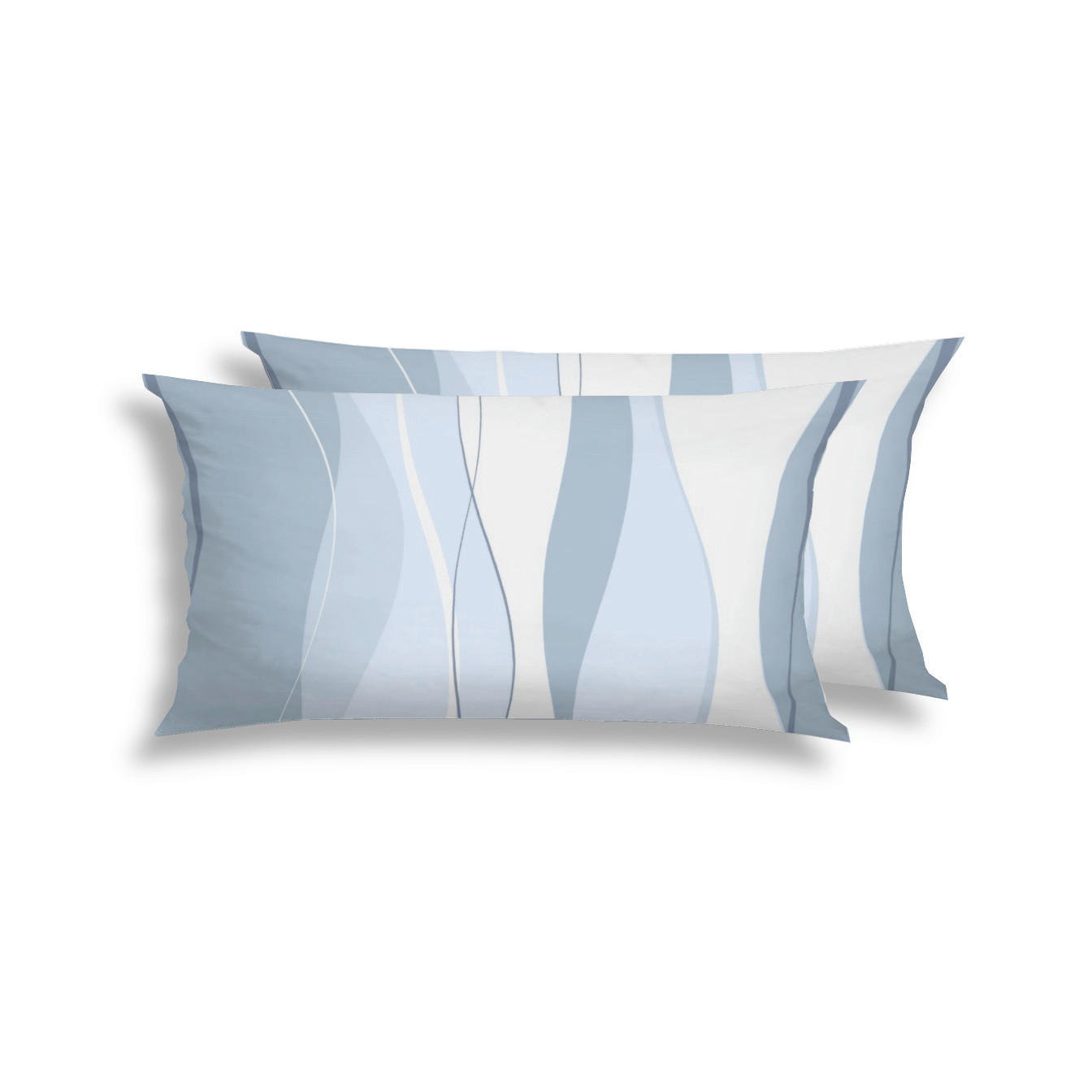 KOPFPOLSTERBEZUG 40/80 cm  - Blau, Basics, Textil (40/80cm) - Florella