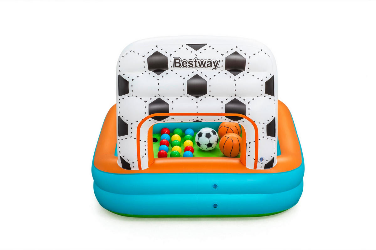 BÄLLEBAD - Multicolor, Basics, Kunststoff (120/107/84cm) - Bestway