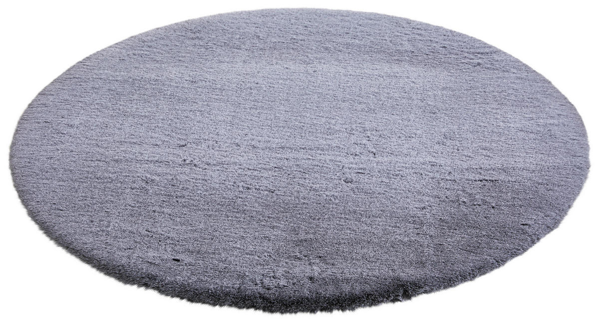 HOCHFLORTEPPICH 120 cm Silberfarben  - Silberfarben, KONVENTIONELL, Textil (120cm) - Novel