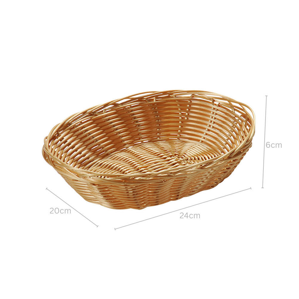 BROTKORB 10ER PACK   - Braun, Basics, Kunststoff (24/6/20cm) - Kesper