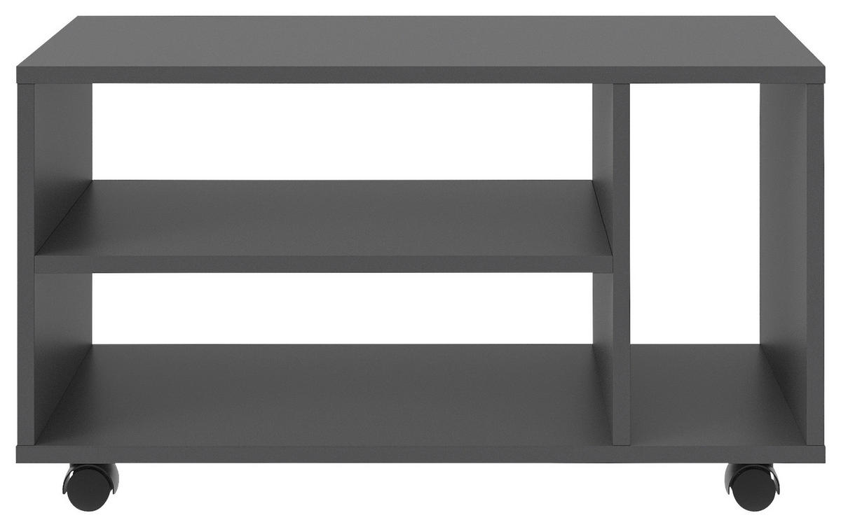 TV-ELEMENT  in 73,5/42/33,5 cm  - Anthrazit, Basics, Holzwerkstoff (73,5/42/33,5cm) - Boxxx