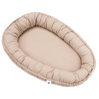 KUSCHELNEST Musselin    - Sandfarben, Basics (55/10/80cm) - Zöllner