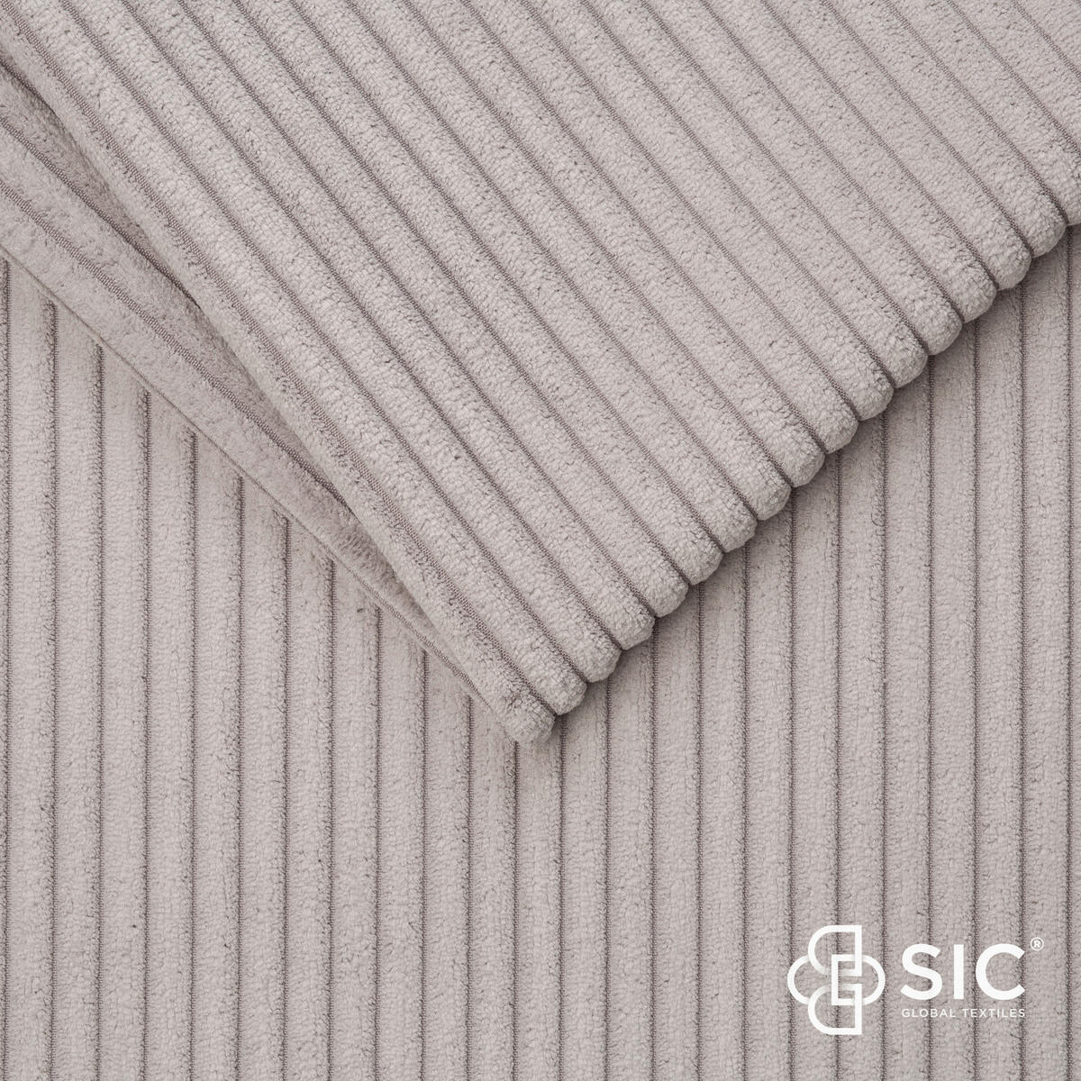 HÖRNSOFFA i manchester ljusgrå  - ljusgrå/svart, Design, textil/plast (234/161cm) - Livetastic