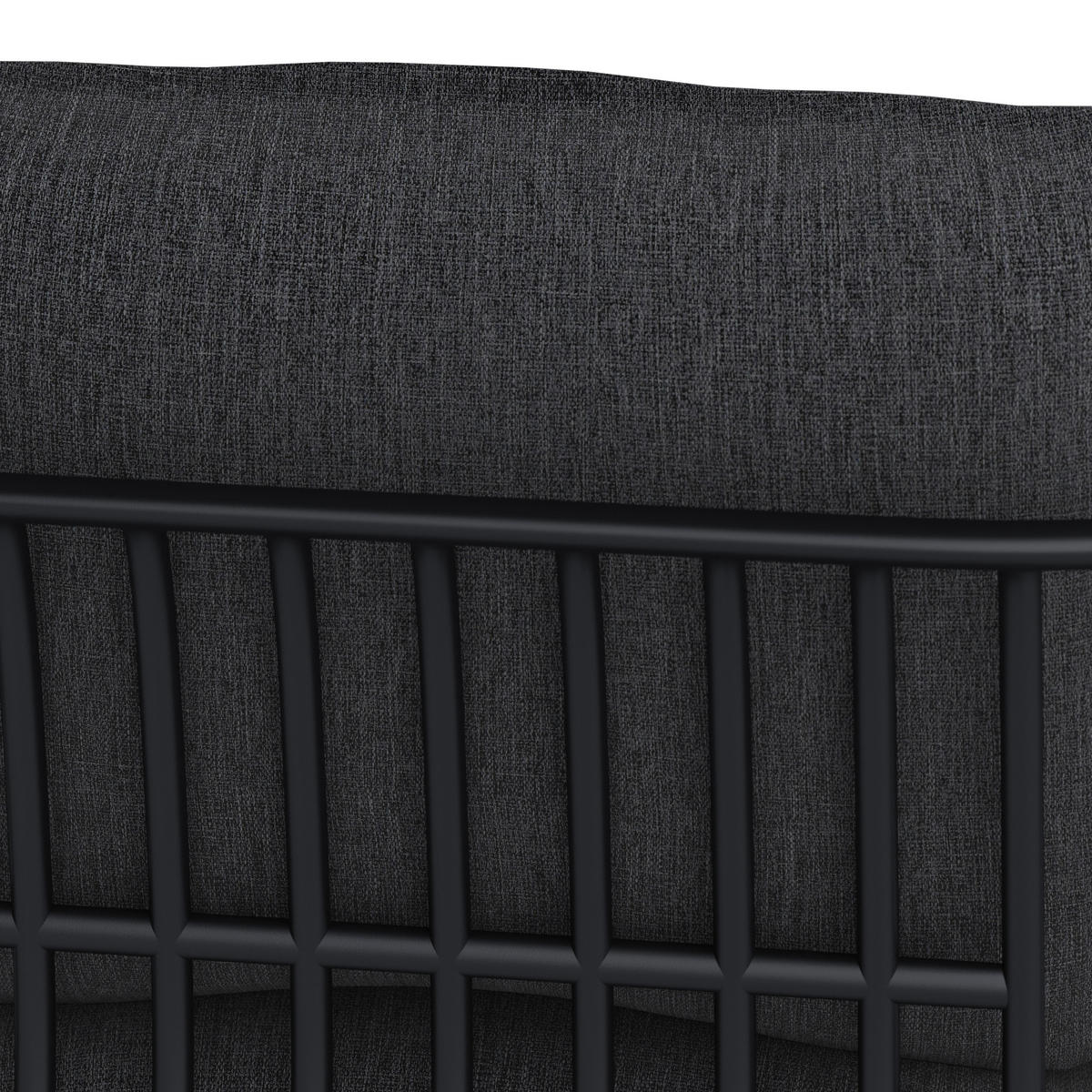 GARTENSET Webstoff Eisen  - Grau, MODERN, Kunststoff/Textil - Ambia Garden