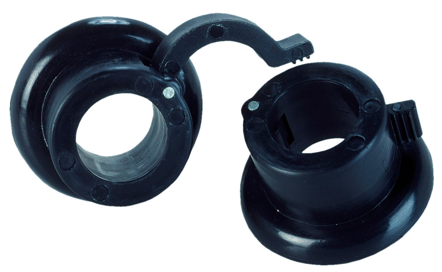 HANTELVERSCHLUSS  - Schwarz, KONVENTIONELL, Kunststoff (7,1/7,1/3,9cm)