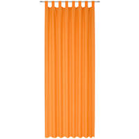 ZAVJESA S OMČAMA narančasta  135/245 cm  - narančasta, Design, tekstil (135/245cm) - Boxxx