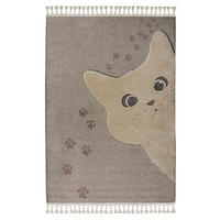 FLACHWEBETEPPICH 160/230 cm Taupe rechteckig  - Taupe, Basics, Textil (160/230cm) - Kayoom