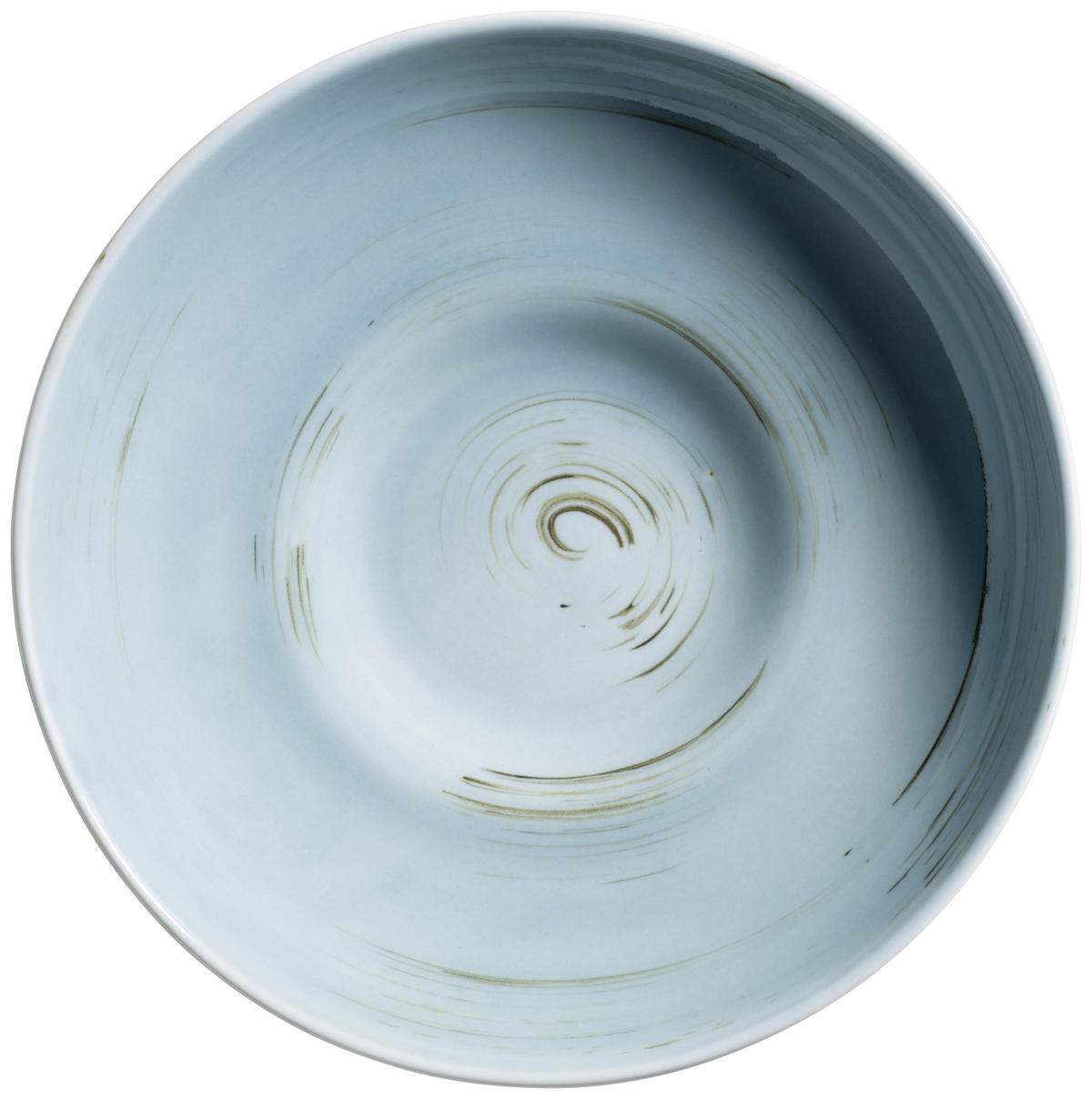 KOMBISERVICE Blau, Grau, Weiß, Beige Derby 16-teilig 4 Personen  - Blau/Beige, Basics, Keramik (33/31,5/35cm) - Mäser