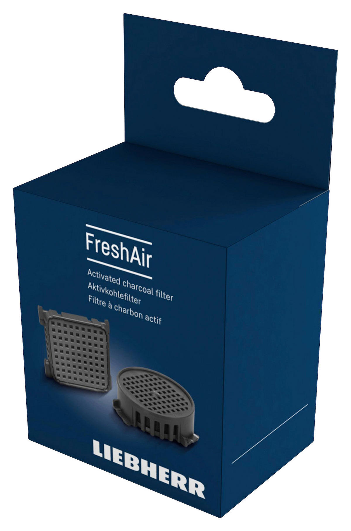 KOHLEFILTER ACF 988242901  - Schwarz, Basics, Kunststoff (3,8/3,8/1,1cm) - Liebherr