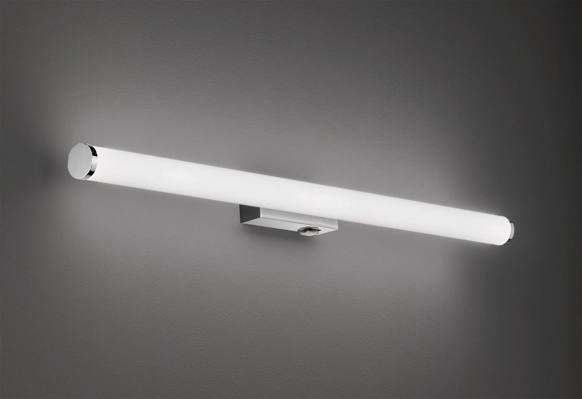 VÄGGLAMPA FÖR BADRUM Mattimo 80/5,5 cm   - vit/kromfärg, Basics, metall/plast (80/5,5cm) - Trio Leuchten