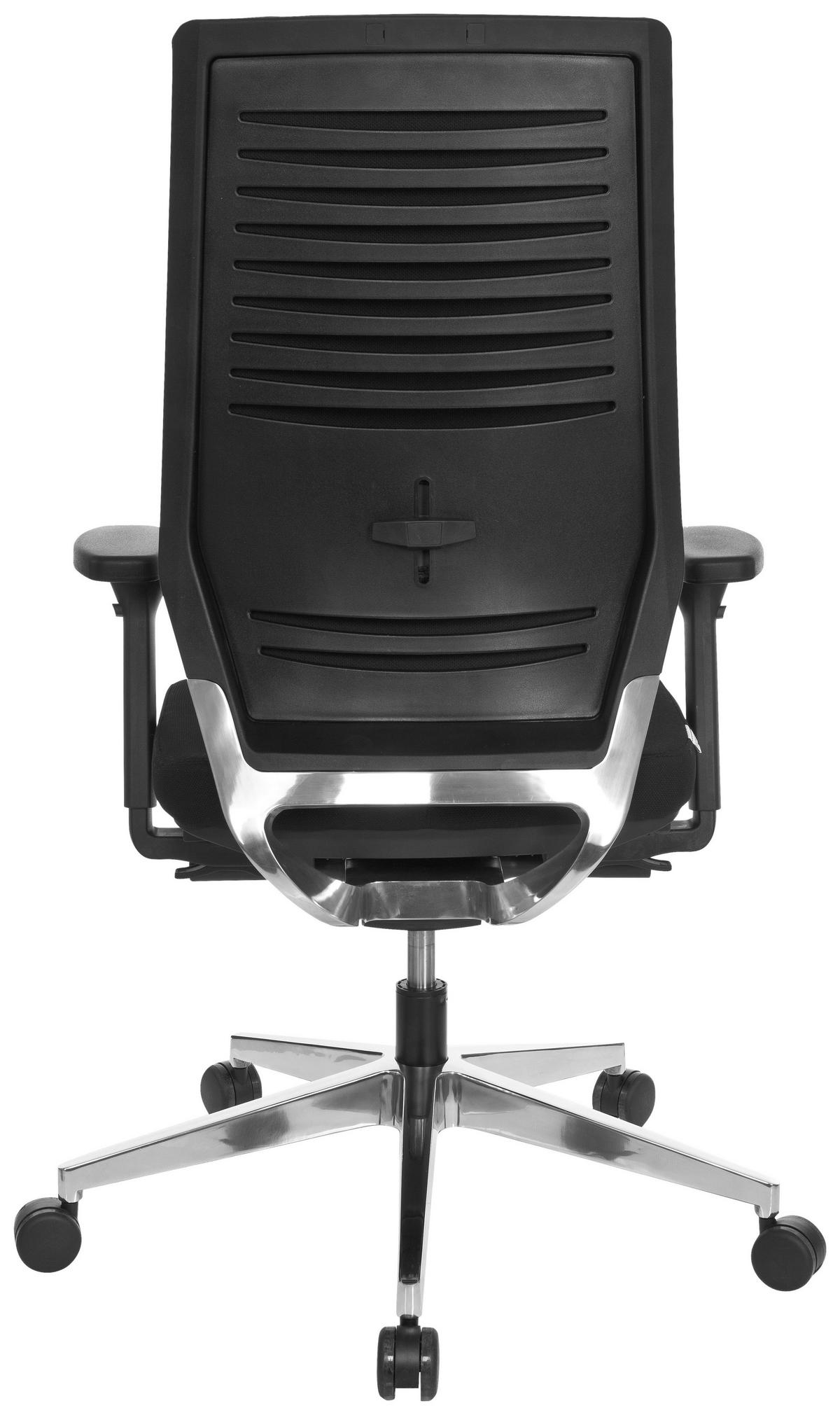 SNURRSTOL  i flatväv svart  - kromfärg/svart, Modern, metall/textil (60/123/53cm) - MID.YOU