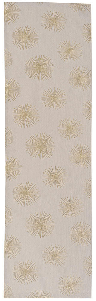 NAMIZNI PRT - zlate barve/bež, Basics, tekstil (140/180cm) - X-Mas