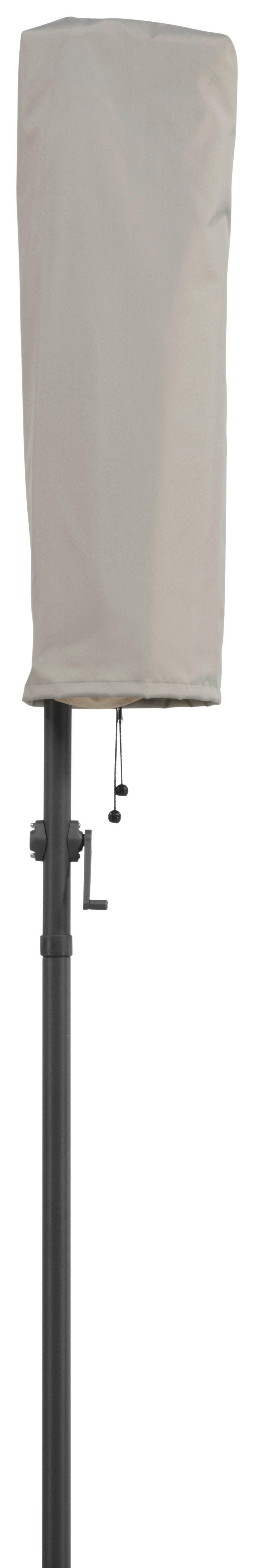 AMPELSCHIRM 150 cm Naturfarben  - Anthrazit/Naturfarben, Basics, Textil/Metall (150/228/150cm) - Schneider