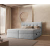BOXBETT 180/200 cm  in Grau  - Schwarz/Grau, Modern, Holz/Holzwerkstoff (180/200cm) - Boxxx