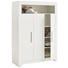 BABYKLEIDERSCHRANK Paulina - Silberfarben/Weiß, KONVENTIONELL, Holzwerkstoff/Kunststoff (130/188/54cm) - My Baby Lou BABYKLEIDERSCHRANK Paulina - Silberfarben/Weiß, KONVENTIONELL, Holzwerkstoff/Kunststoff (130/188/54cm) - My Baby Lou