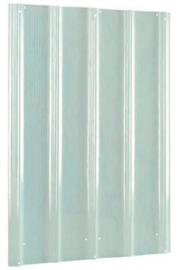 Gerätehaus Lichtpaneele fürs Dach