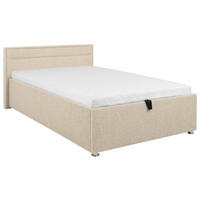TAPECIRANI KREVET   120/200 cm   bež  - bež, Moderno, drvo/metal (120/200cm) - MID.YOU
