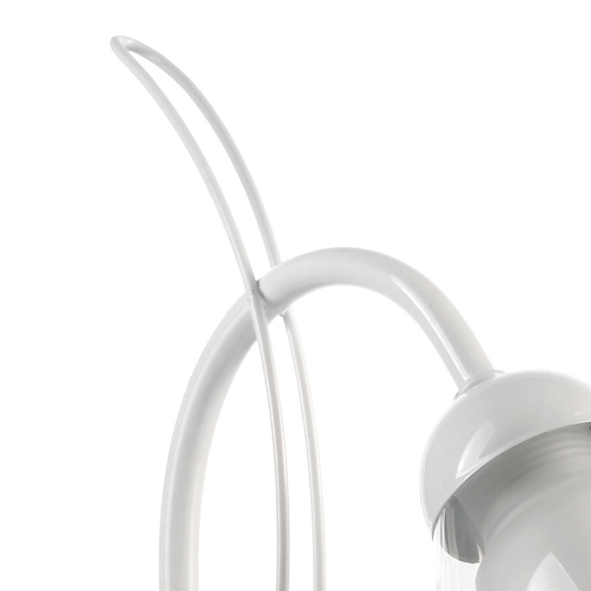 TISCHLEUCHTE ANTRON 25/35/35 cm   - Weiß, Basics, Glas/Kunststoff (25/35/35cm)
