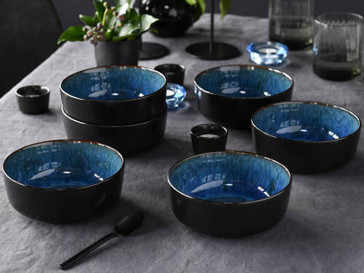 MÜSLISCHALENSET 6-teilig  - Hellblau, Trend, Keramik - Creatable