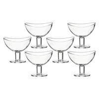 Eisbecher Loop 6-teilig  - Transparent, KONVENTIONELL, Glas (14/12/13.5cm) - Leonardo