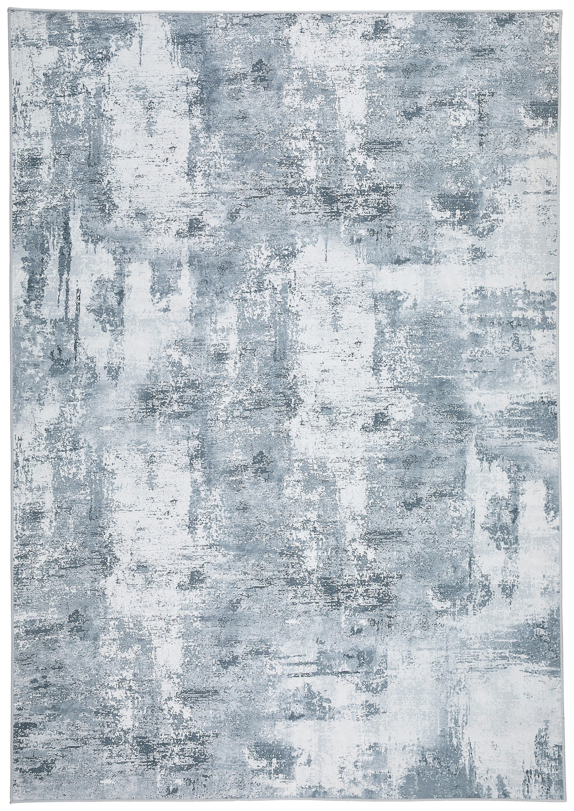 VINTAGE-TEPPICH Leo 160/230 cm  in Hellgrau  - Hellgrau, Design, Kunststoff/Textil (160/230cm) - Novel