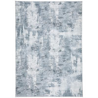 VINTAGE-TEPPICH Leo 160/230 cm  in Hellgrau  - Hellgrau, Design, Kunststoff/Textil (160/230cm) - Novel